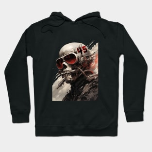 Mean Skull Warior Hoodie